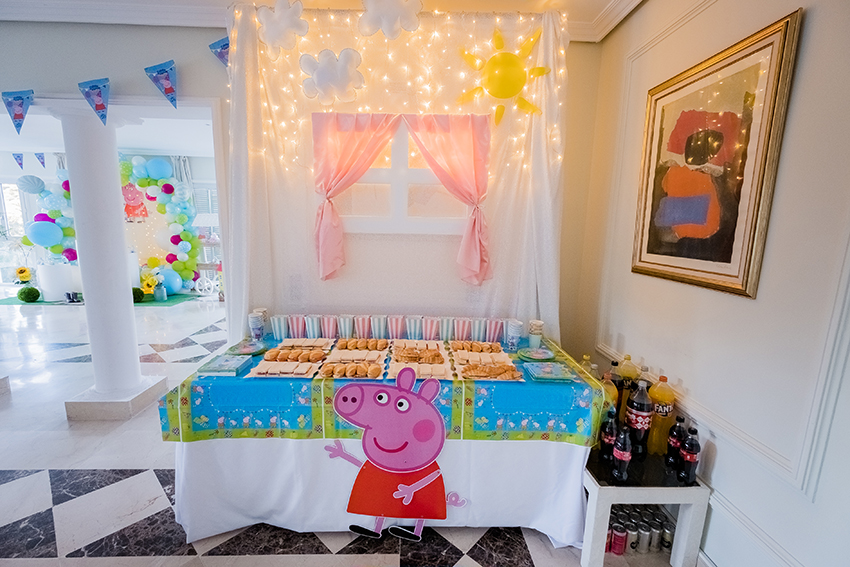 El cumpleaños de Peppa Pig de Monchito, ¡su temática favorita!