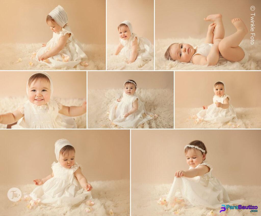 Como Hacer una Sesión de Fotos para Bautizo de una Niña